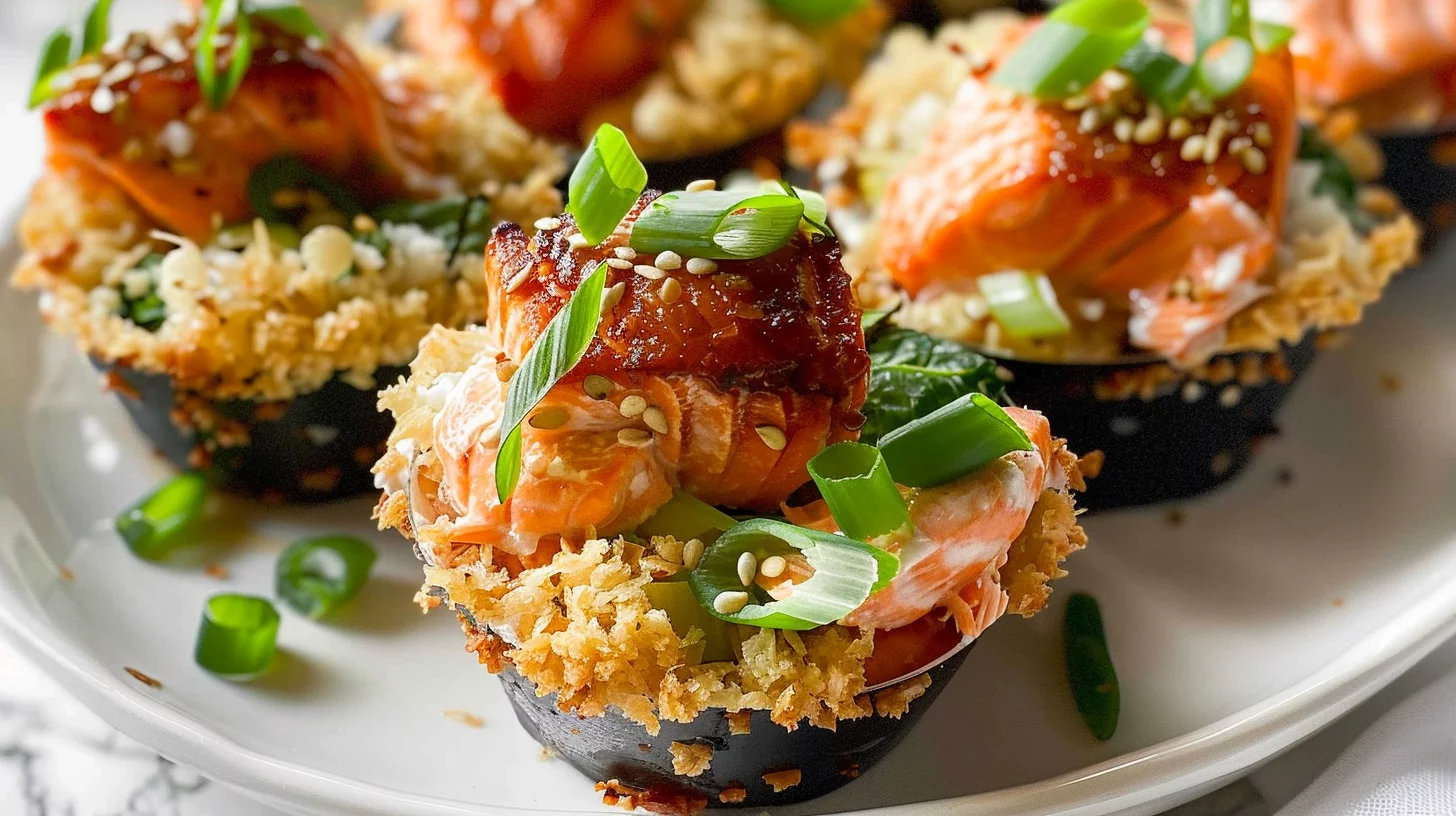 Baked Salmon Cups