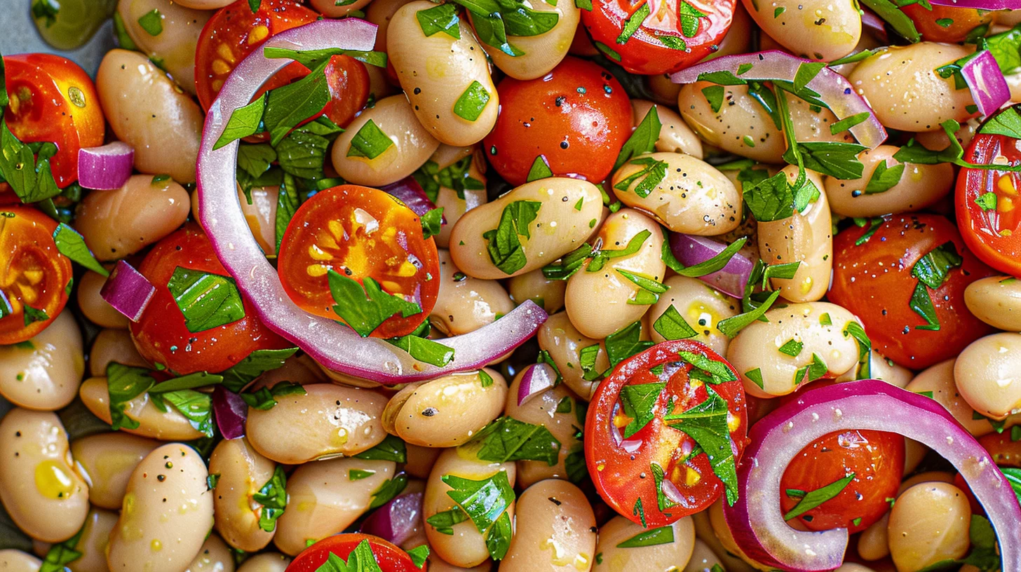 Beans and Sardines Salad