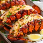 Broiled Garlic Butter Lobster Tails