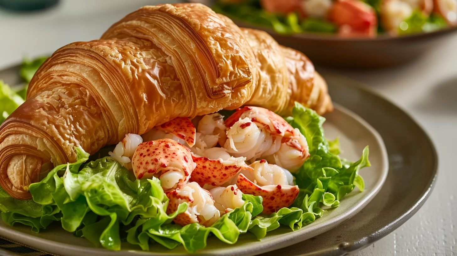 Buttery Lobster Croissant