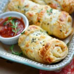 Cheesy Garlic Butter Rollups