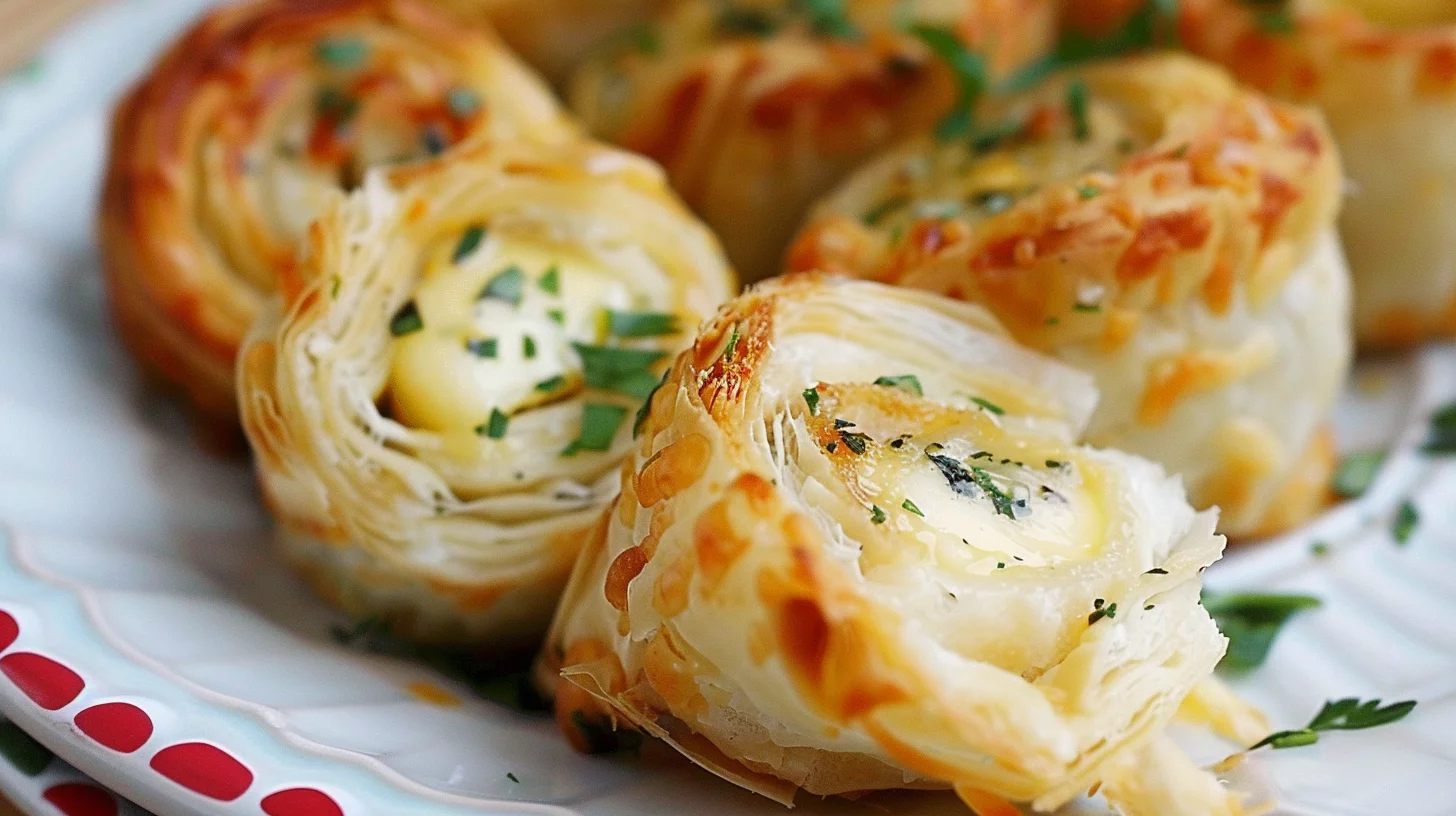Cheesy Garlic Butter Rollups