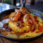 Cheesy Shrimp and Grits Skillet Bomb