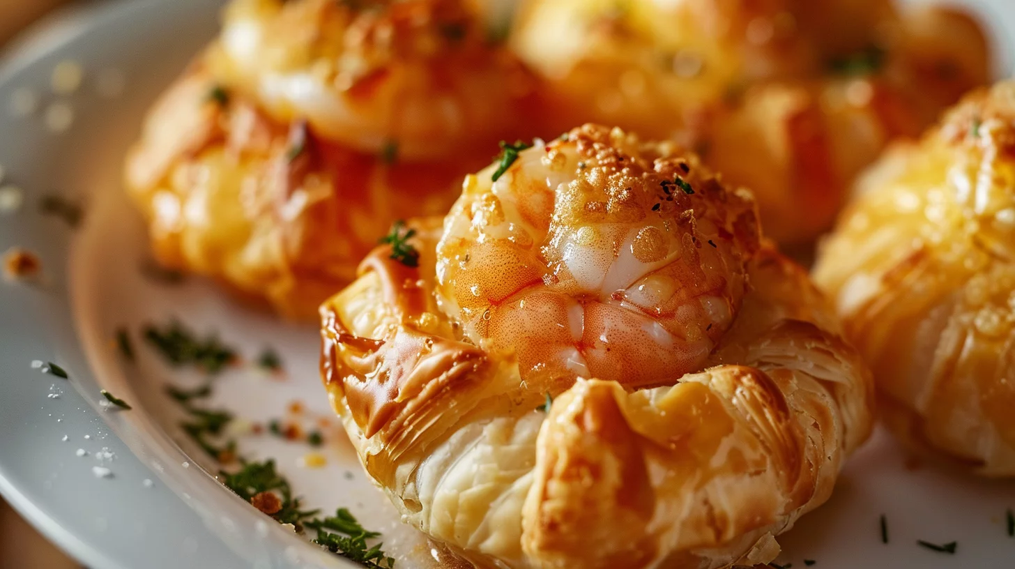 Cheesy Shrimp Bombs