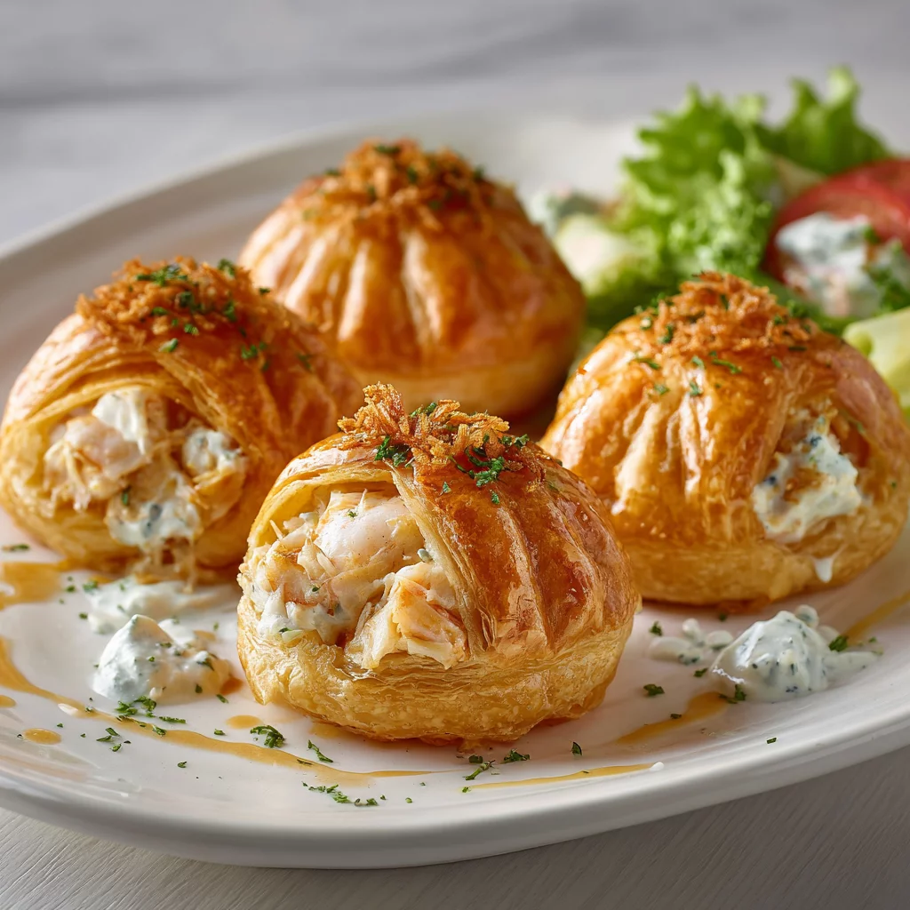 Cheesy Shrimp-crab Bombs