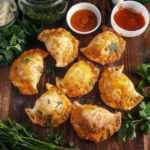 Cheesy Shrimp-crab Empanada Bombs
