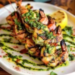 Chimichurri Grilled Prawns