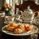 Crab Cake Egg Rolls