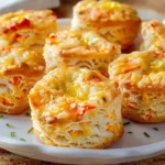Crab-stuffed Cheddar Bay Biscuits With Tangy Lemon Butter