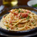 Creamy Lobster Alfredo