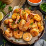 Crispy Air-fried Shrimp With Homemade Sriracha Mayo