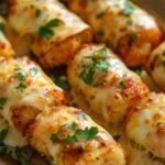 Crispy Shrimp Alfredo Burrito Bites