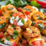 Crispy Shrimp Burrito Bites