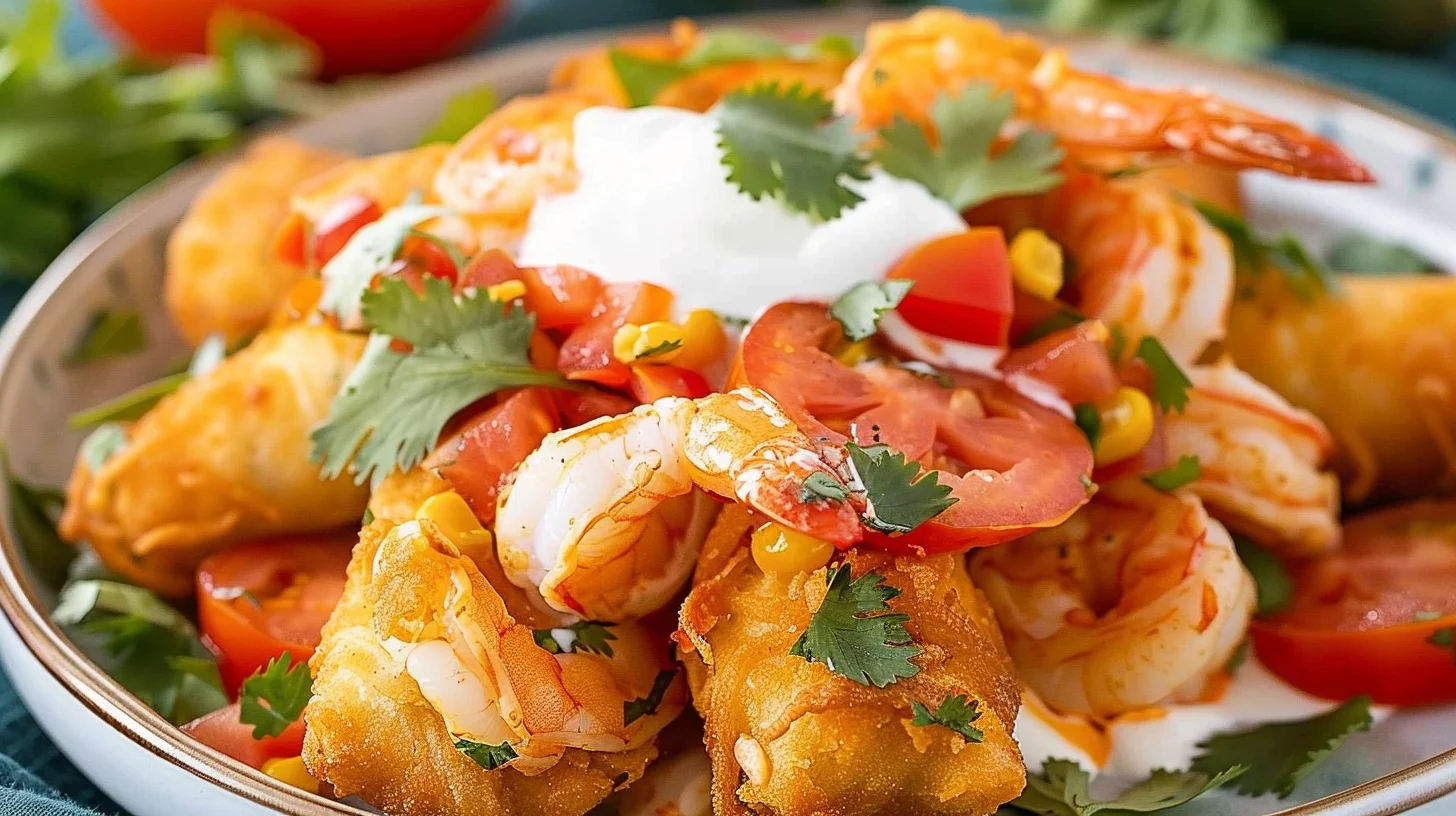 Crispy Shrimp Burrito Bites
