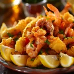 Fritto Misto Seafoodvegetable Fry