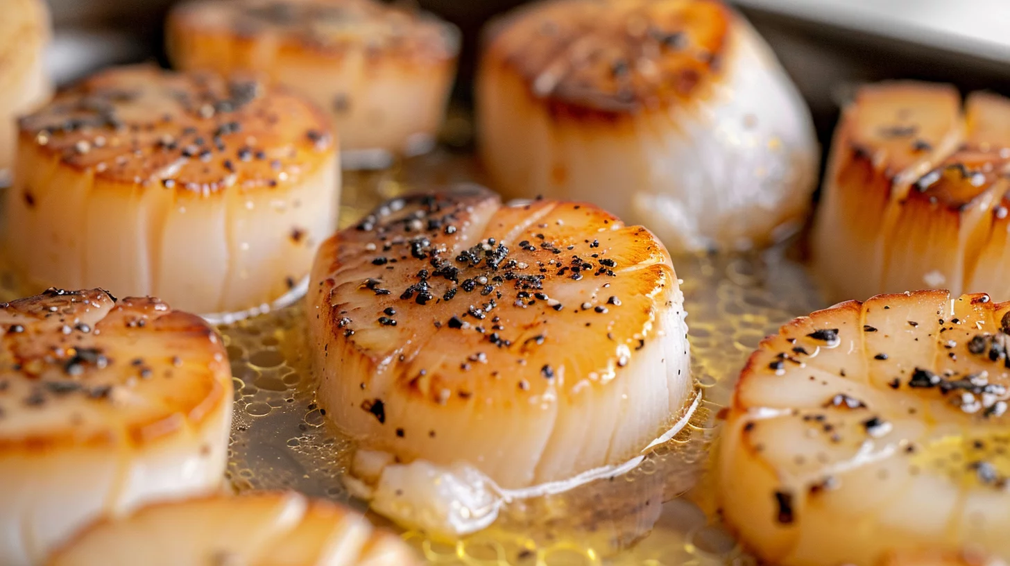 Garlic Butter Air Fryer Scallops