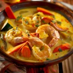 Golden Seafood Cream Stew