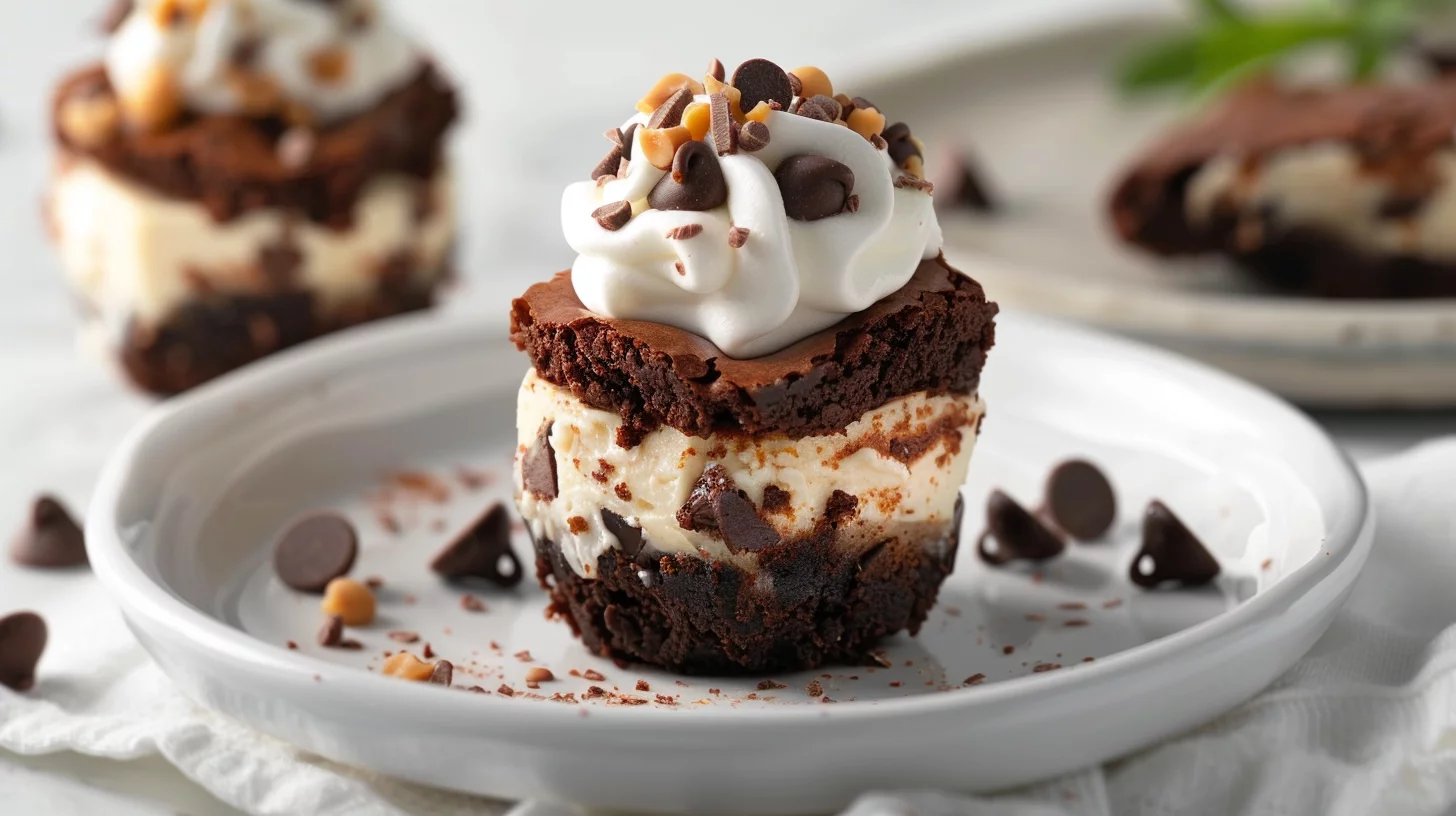 Loaded Brownie Cheesecake Cup