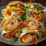 Loaded Shrimp Nacho Bomb Wraps