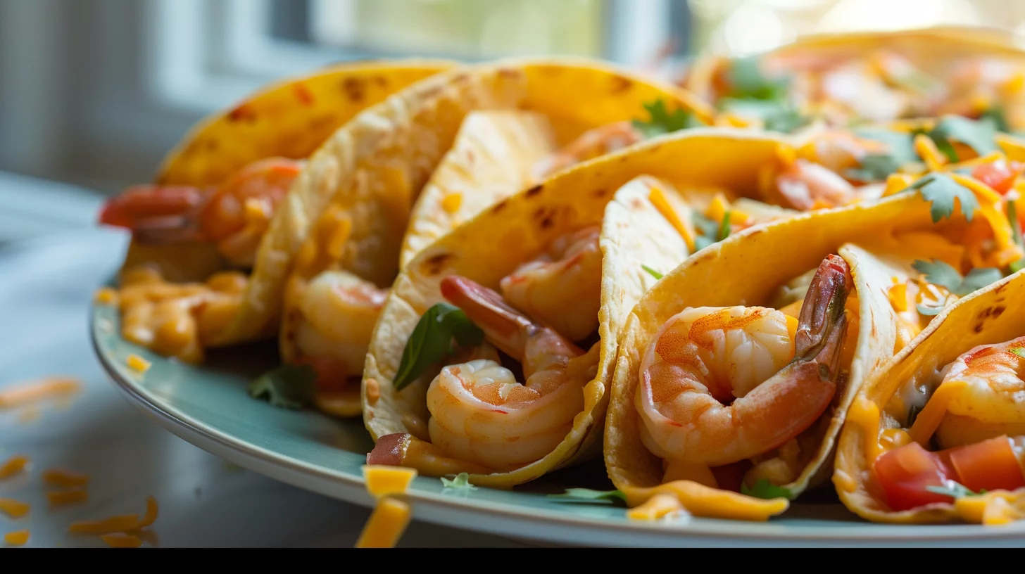 Loaded Shrimp Nacho Bomb Wraps