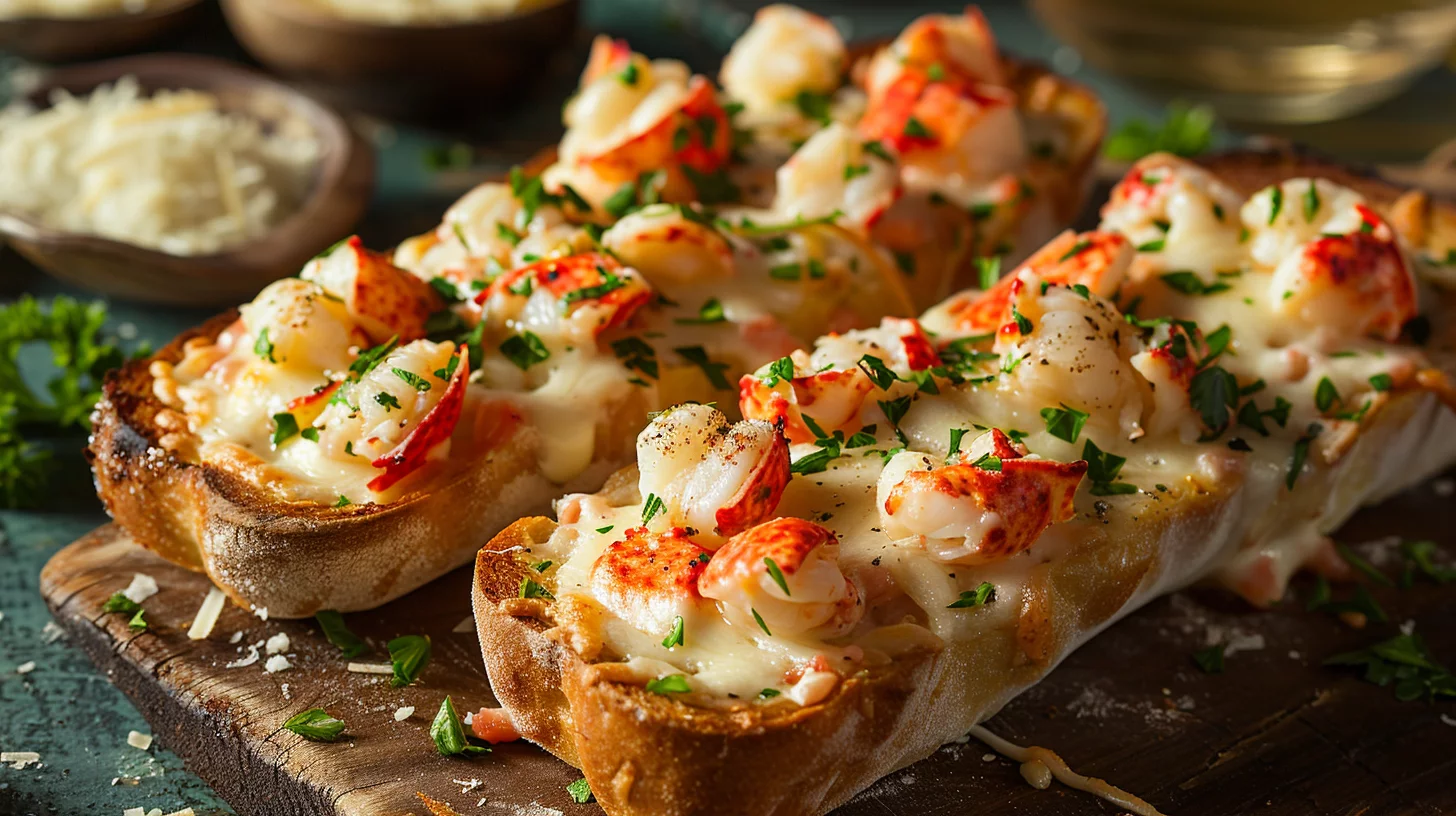 Lobster Garlic Bread