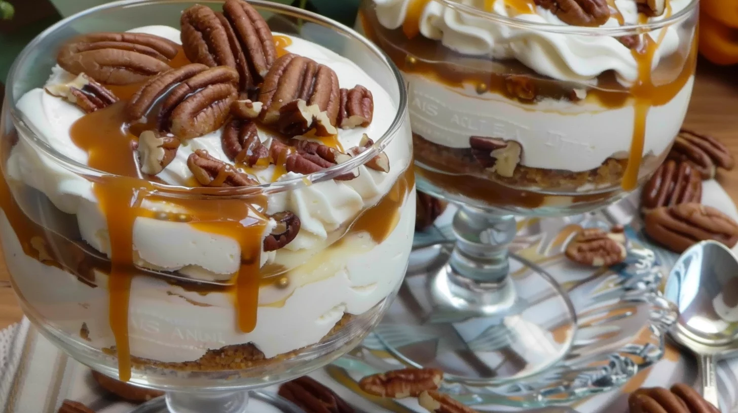 Pecan Pie Cheesecake Trifle