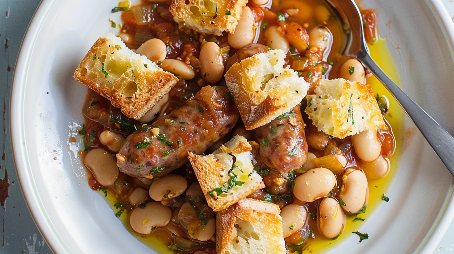 Rustic Sausage and Bean Stew
