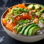 Salmon Rice Bowl Emily Mariko Style