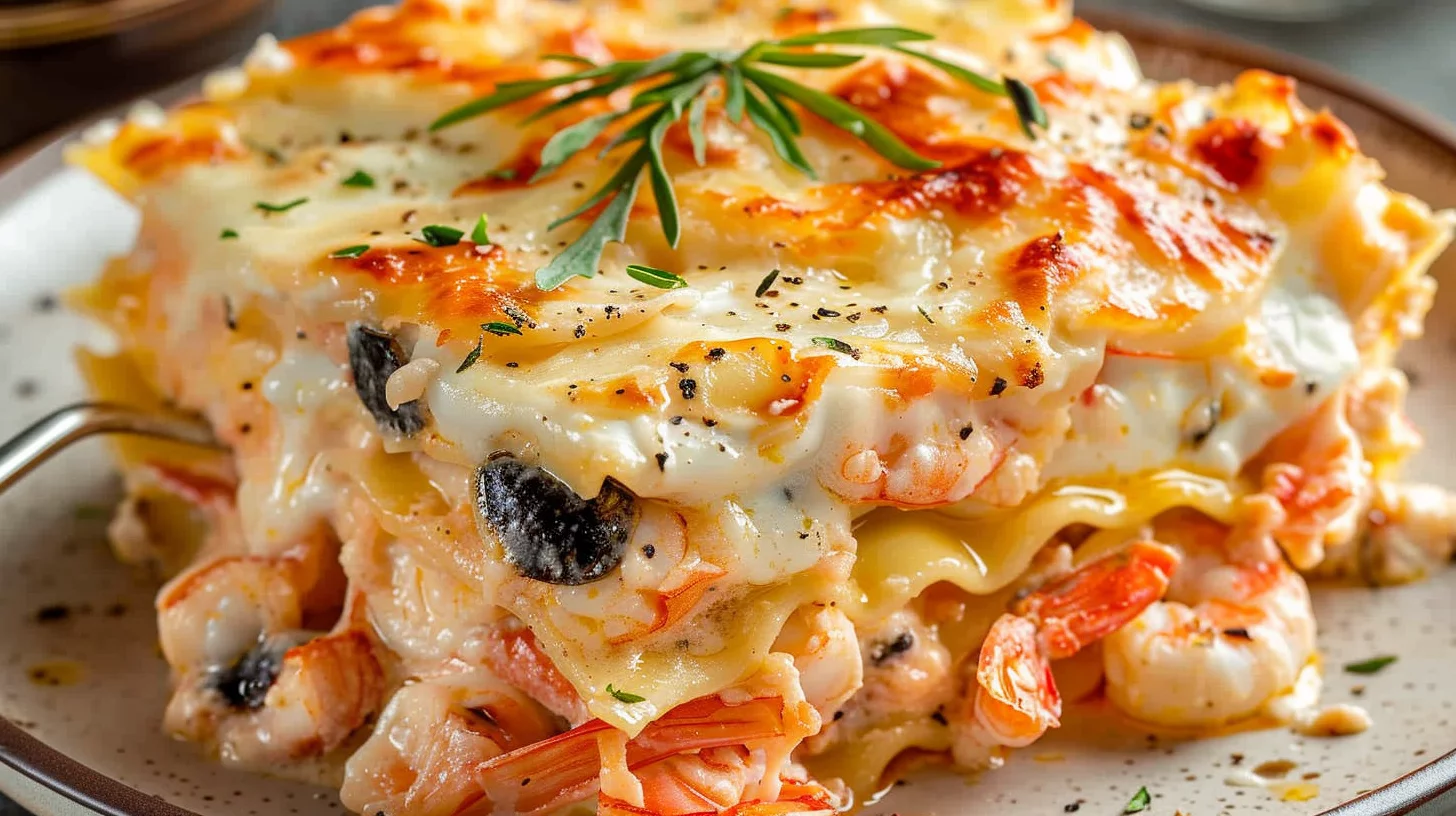 Seafood Lasagna Recipe