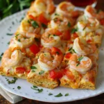 Shrimp and Crab Biscuit Pizza Bomb Squares