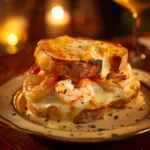 Shrimp and Crab Monte Cristo Bomb Sandwiches