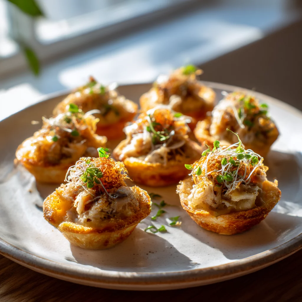 Shrimp and Crab Oyster-cracker Bomb Cups