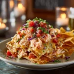 Shrimp Crab Nacho Stacks