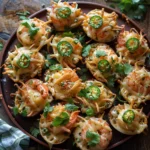 Shrimp Nacho Garlic Bread Swirl Bombs