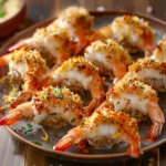 Stuffed Shrimp With Lemon Garlic Butter