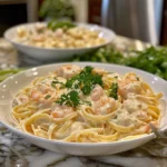 Ultimate Seafood Alfredo Pasta