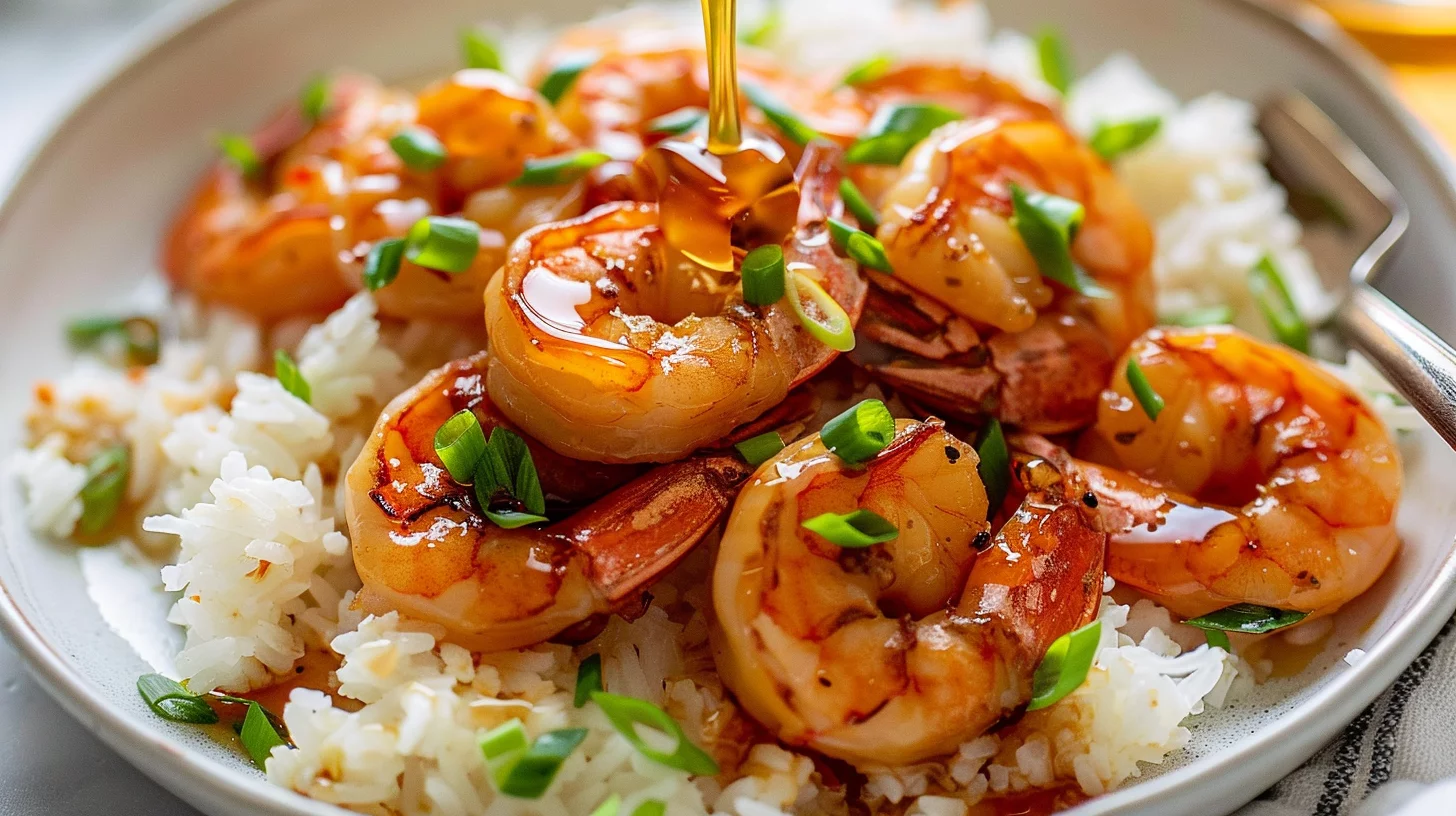 10 Minute Honey Garlic Shrimp