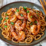 15-min Chili Garlic Shrimp Noodles