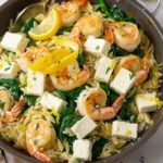 20 Minute Honey Garlic Shrimp and Rice Bowl
