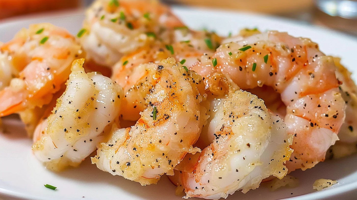 Air Fryer Garlic Parmesan Shrimp