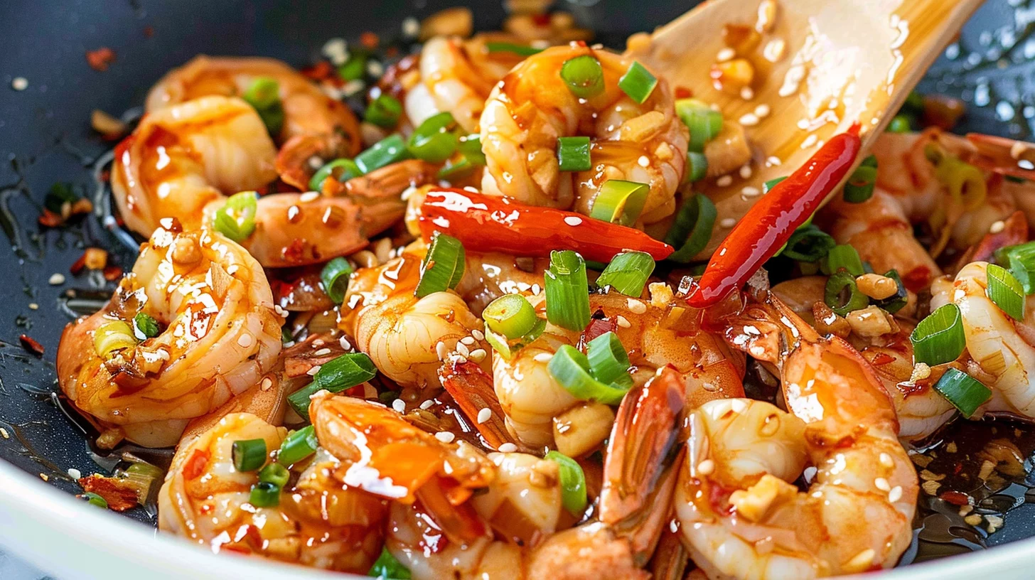 Asian Garlic Shrimp