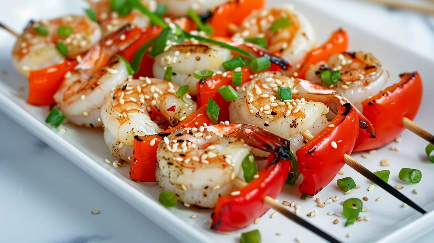 Asian Shrimp Skewers