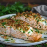 Baked Creamy Boursin Salmon