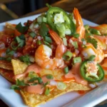 Bang Bang Shrimp Loaded Nachos With Sriracha Crema