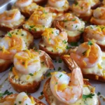 Cheesy Shrimp Toasts