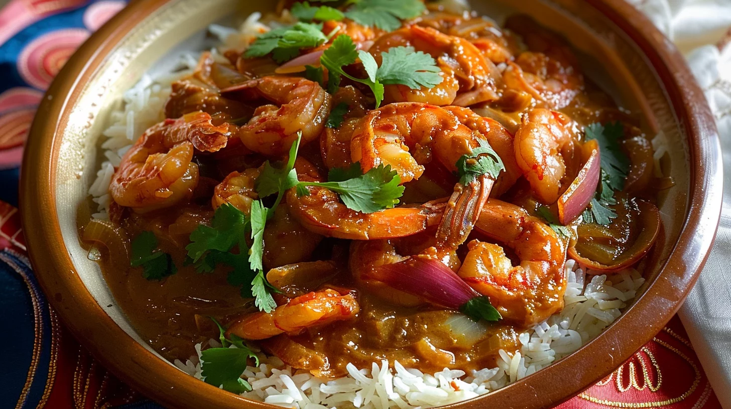 Chinese Curry Shrimp
