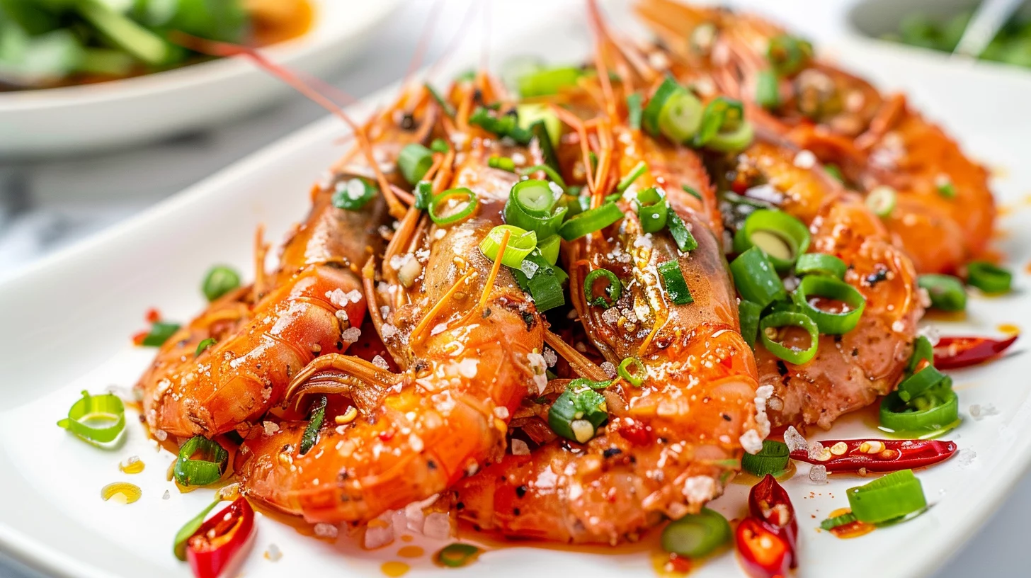 Chinese Salt and Pepper Prawns