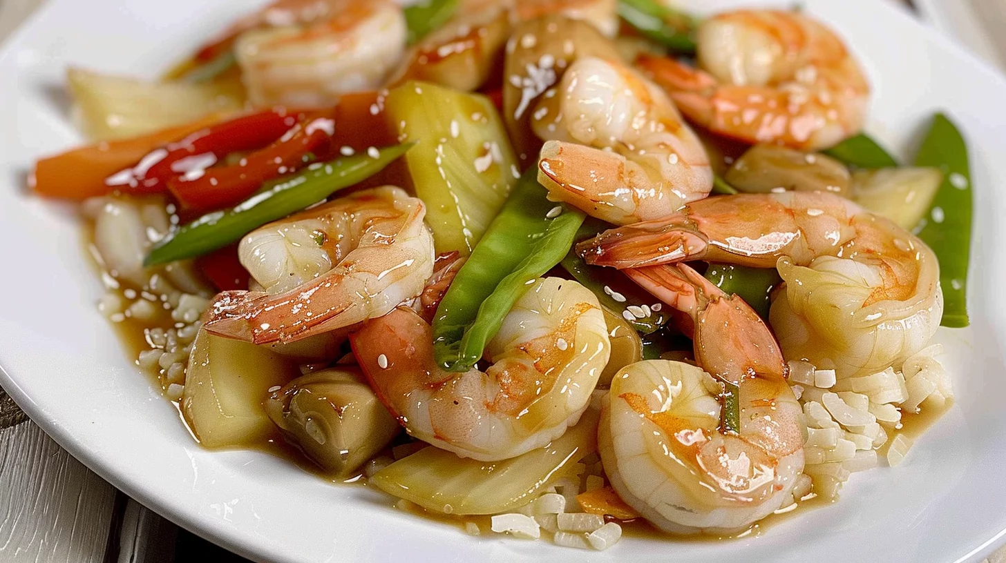 Chinese Take Out Shrimp With Garlic