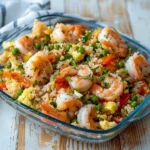 Clean Eating Shrimp Cauliflower Fried Rice
