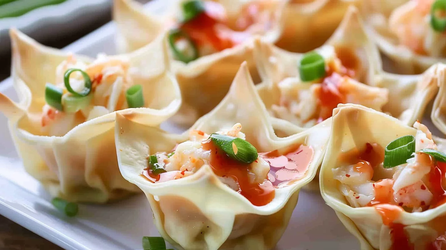 Crab Rangoon Wonton Cups